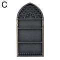 Gothic Cathedral Wall Shelf | Arched Display Shelving