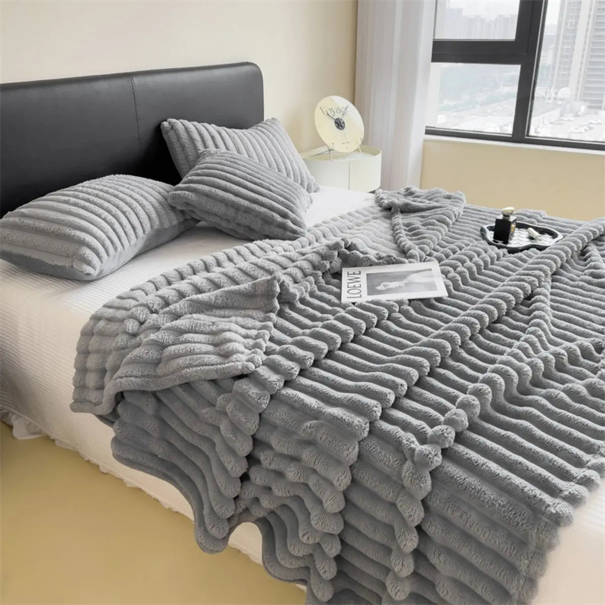 Cozy Chunky Throw Blanket