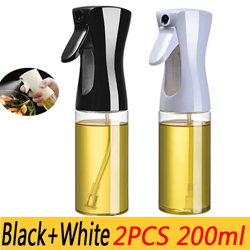 2-in-1 Glass Oil Sprayer & Dispenser for Cooking, Baking, Grilling & Air Fryer