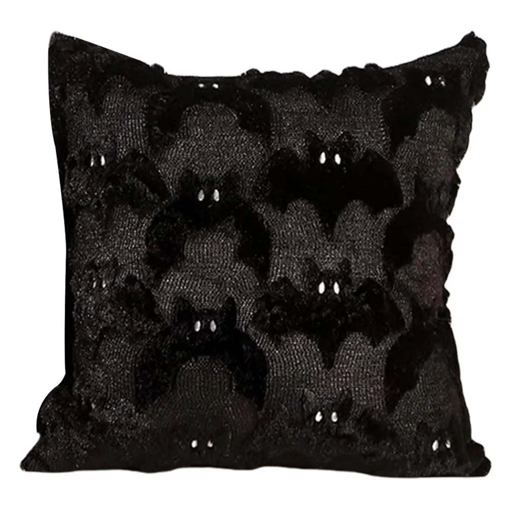 Fall & Halloween Plush Throw Pillow Covers | Ghost & Pumpkin Decor