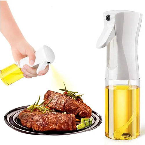 2-in-1 Glass Oil Sprayer & Dispenser for Cooking, Baking, Grilling & Air Fryer