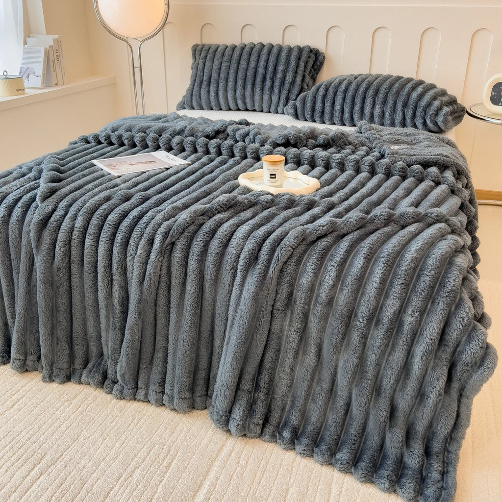 Cozy Chunky Throw Blanket