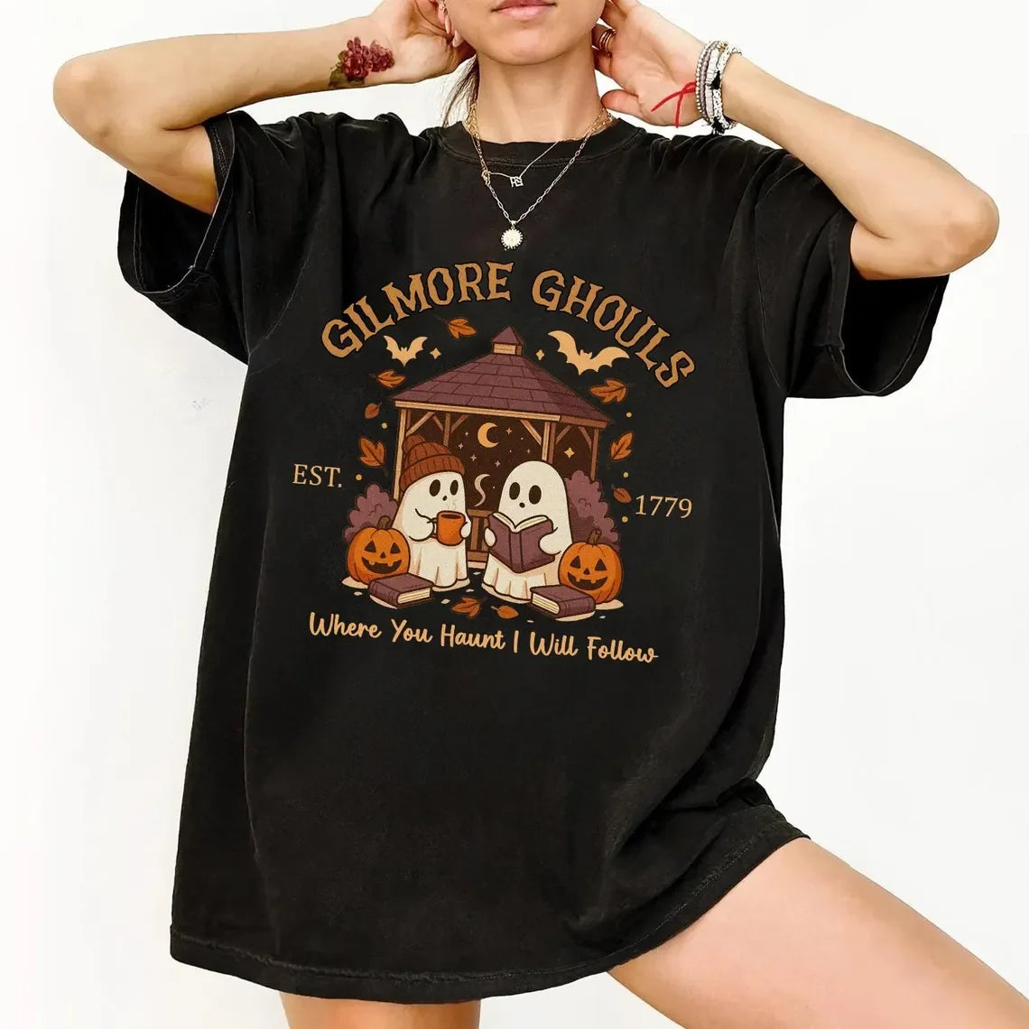 Spooky Season Graphic T-Shirt