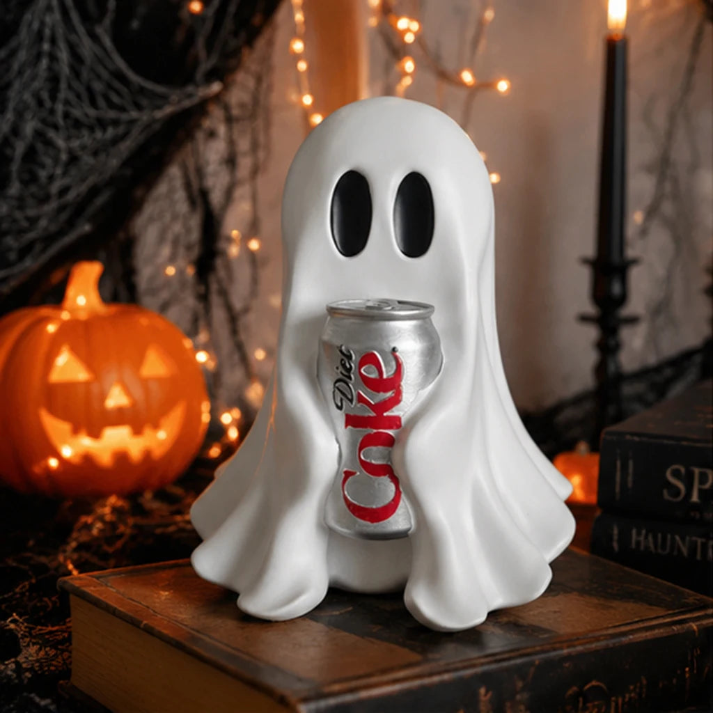 Spooky Ghost Soda Can Holder