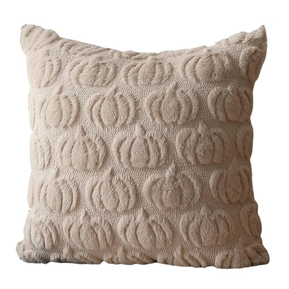 Fall & Halloween Plush Throw Pillow Covers | Ghost & Pumpkin Decor