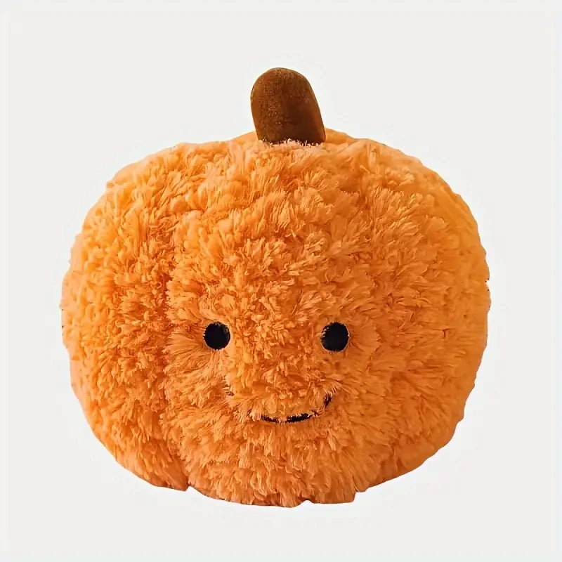 Cozy Pumpkin Plush | Cute Fall & Halloween Decor