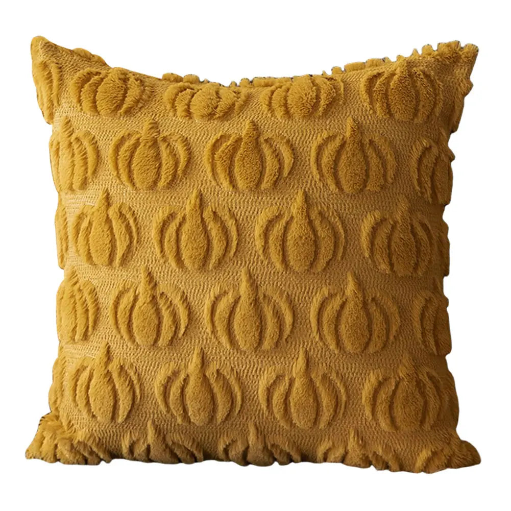 Fall & Halloween Plush Throw Pillow Covers | Ghost & Pumpkin Decor