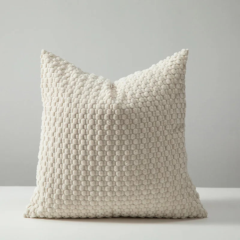 Textured Corduroy Throw Pillow Covers – Soft 18x18 Decorative Cushion Covers