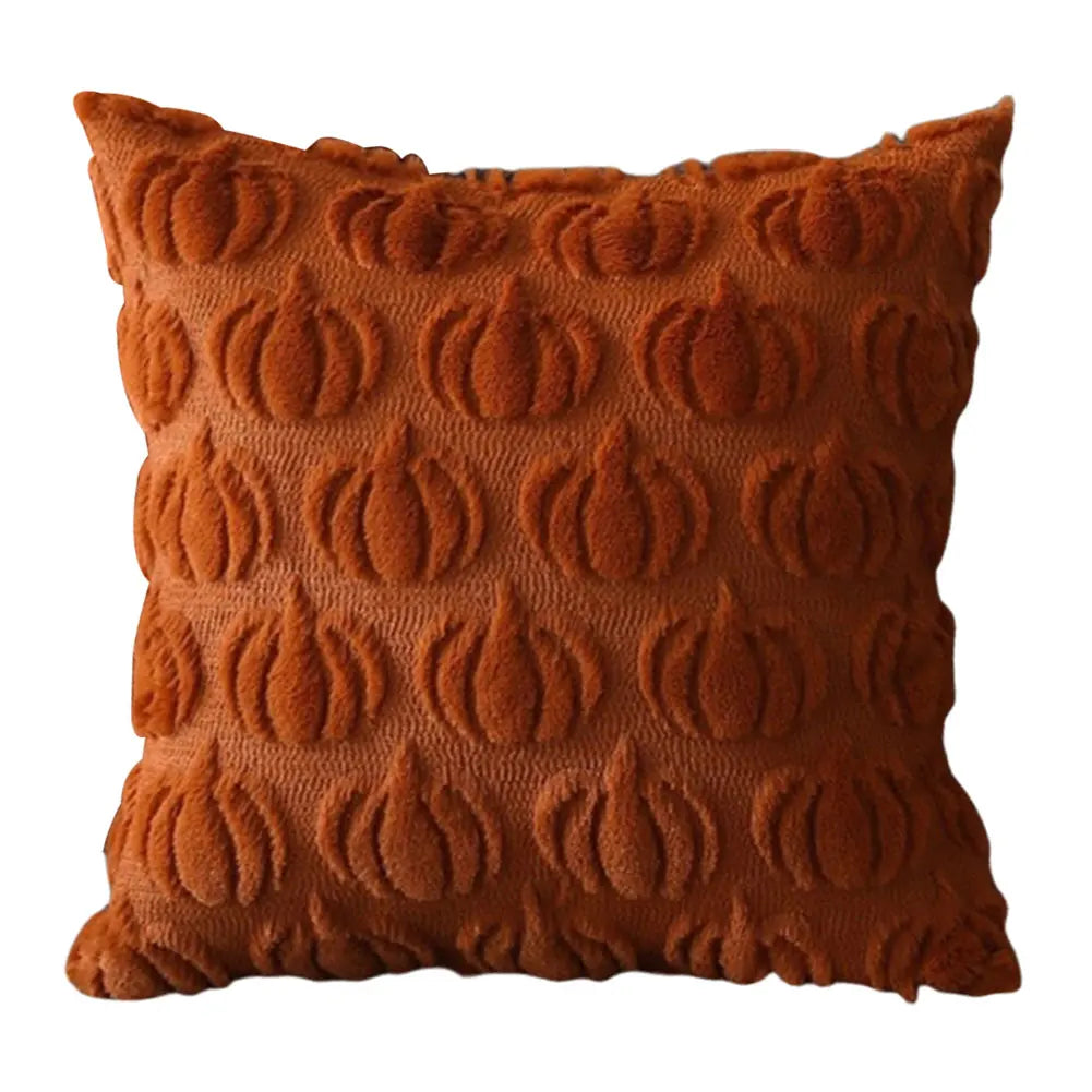 Fall & Halloween Plush Throw Pillow Covers | Ghost & Pumpkin Decor