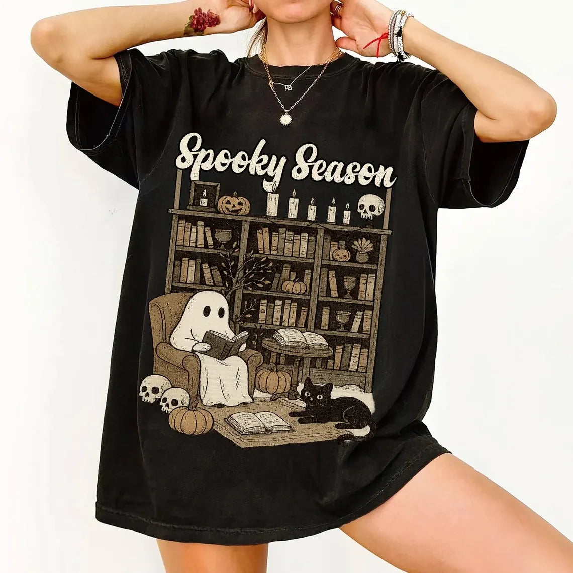 Spooky Season Graphic T-Shirt