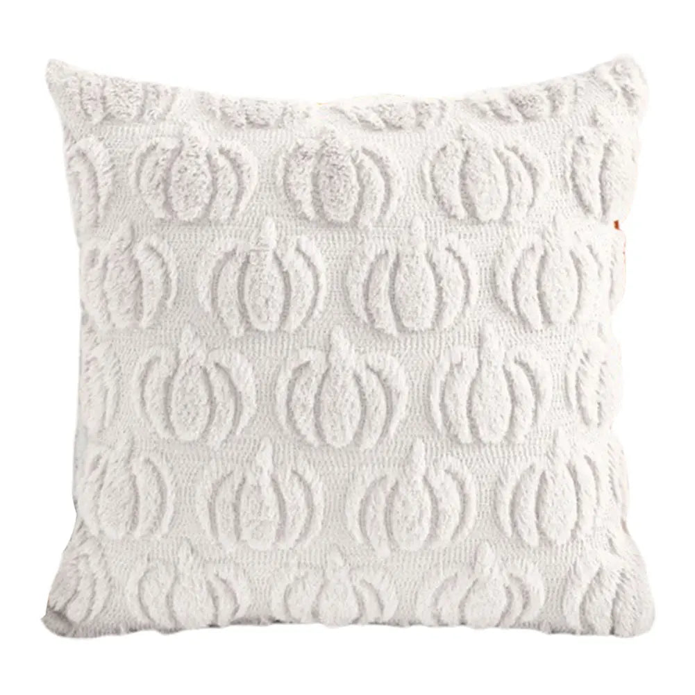 Fall & Halloween Plush Throw Pillow Covers | Ghost & Pumpkin Decor