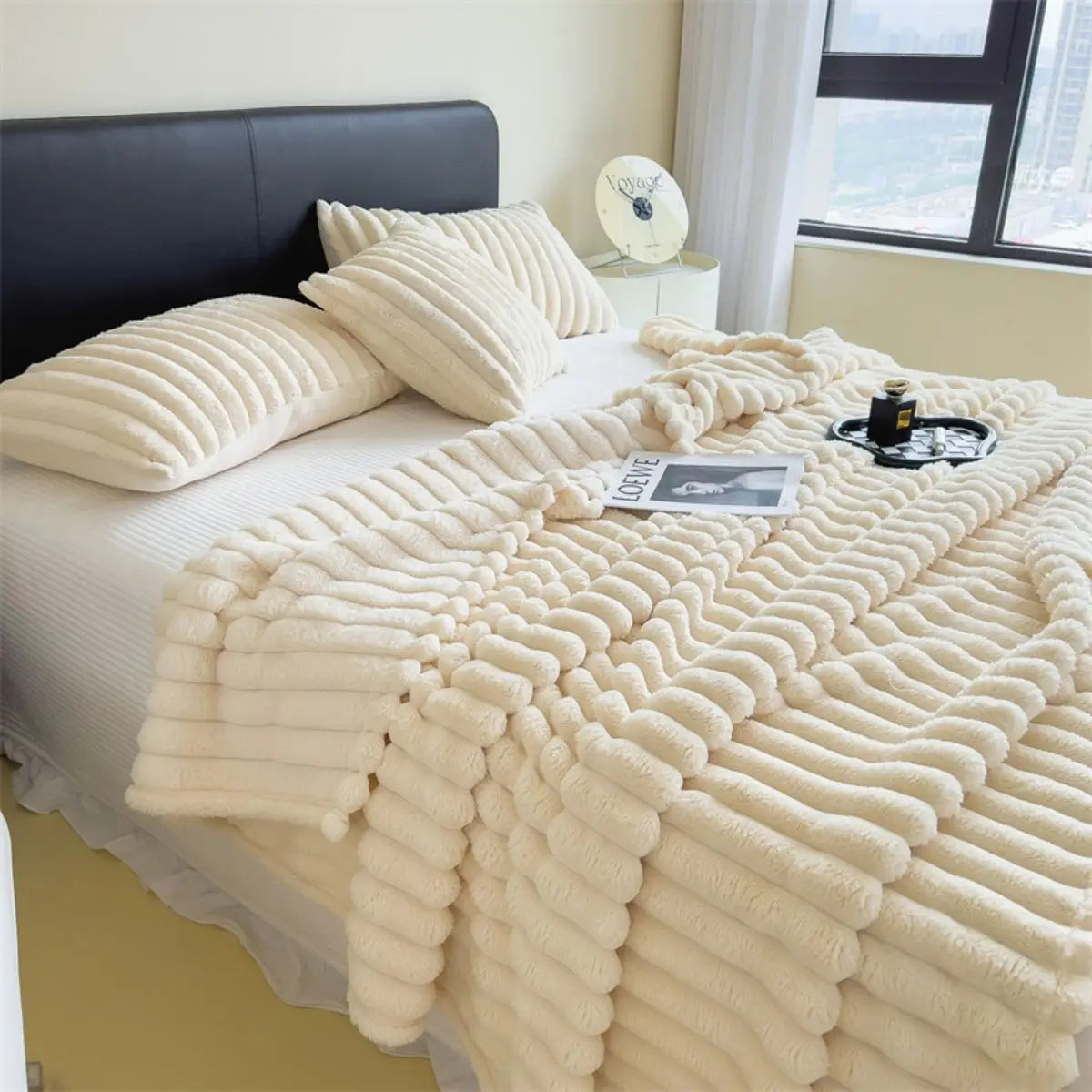 Cozy Chunky Throw Blanket