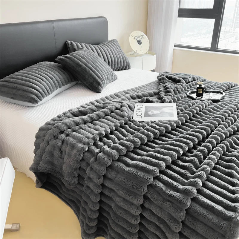 Cozy Chunky Throw Blanket