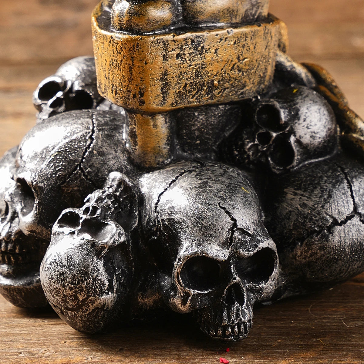 Skeleton Hand Skull Vase | Gothic Halloween Decor