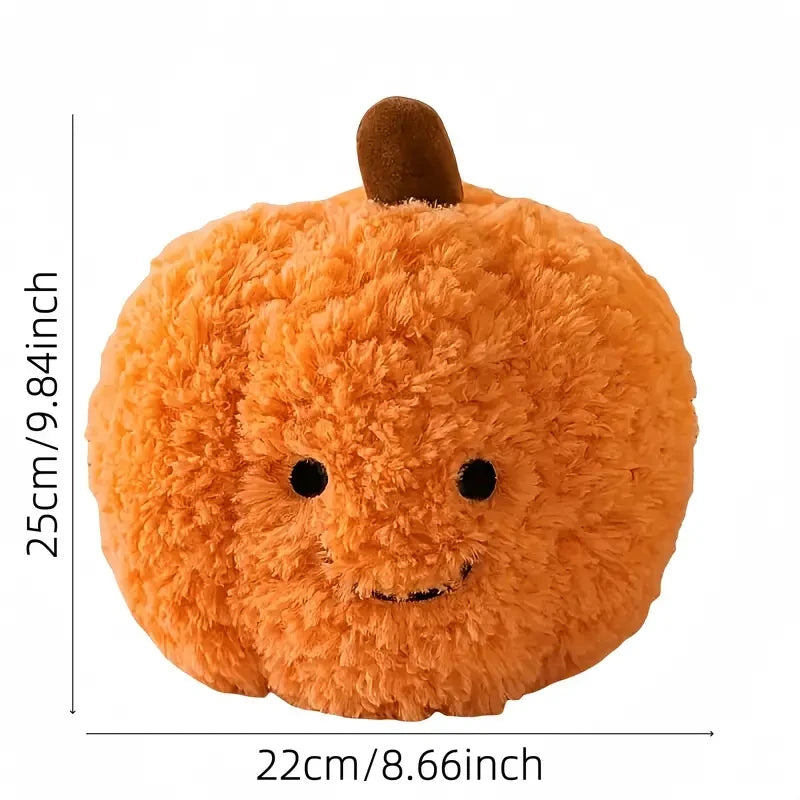 Cozy Pumpkin Plush | Cute Fall & Halloween Decor
