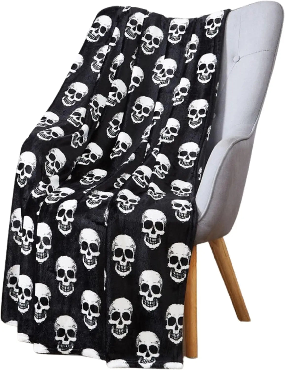 Cozy Halloween Throw Blanket | Spooky Seasonal Decor