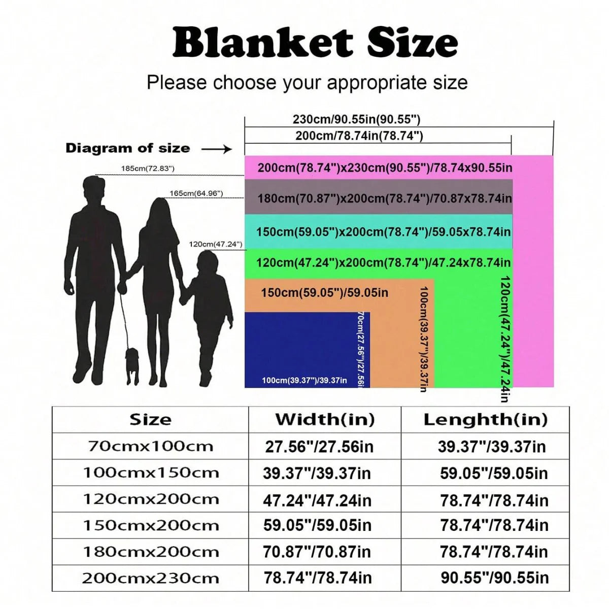 Soft Jacquard Fleece Throw Blanket – Cozy Geometric Bed & Sofa Blanket