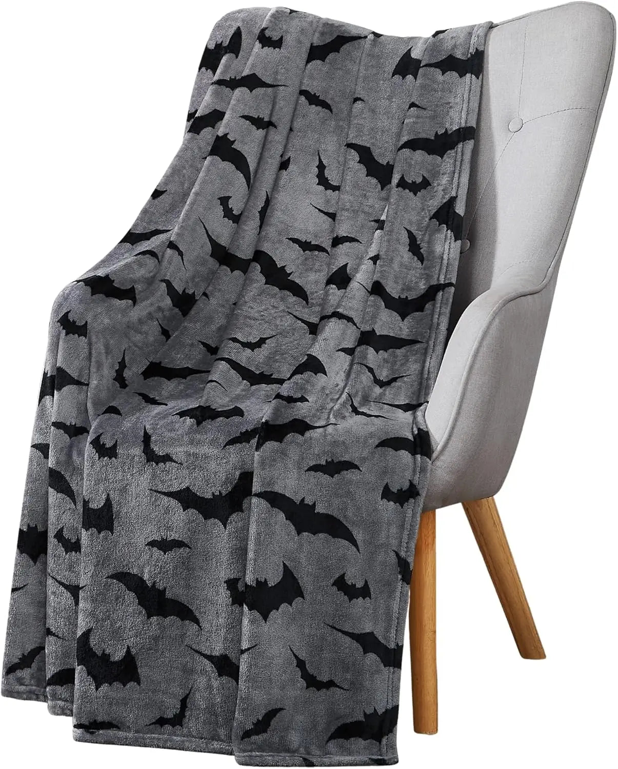 Cozy Halloween Throw Blanket | Spooky Seasonal Decor