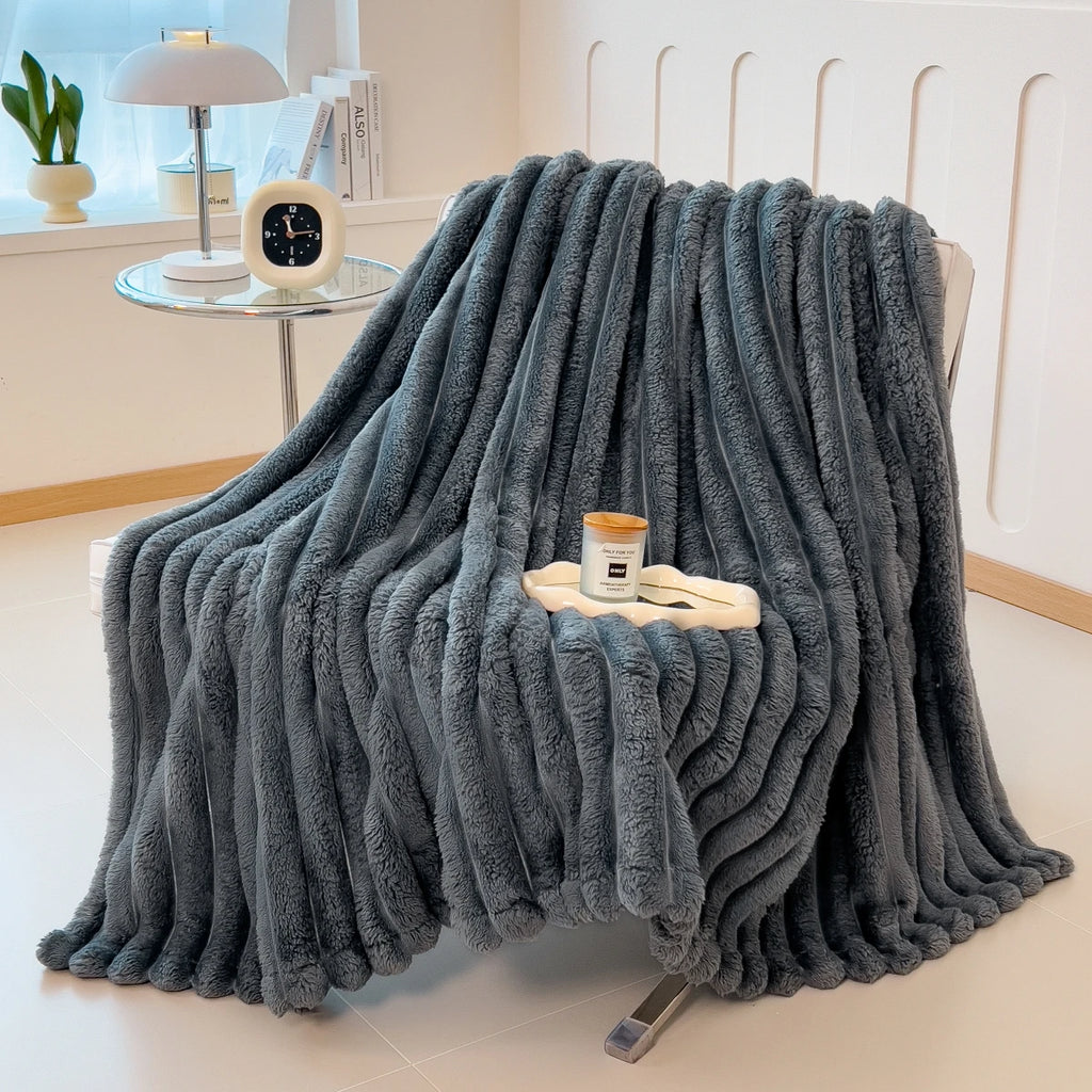 Cozy Chunky Throw Blanket