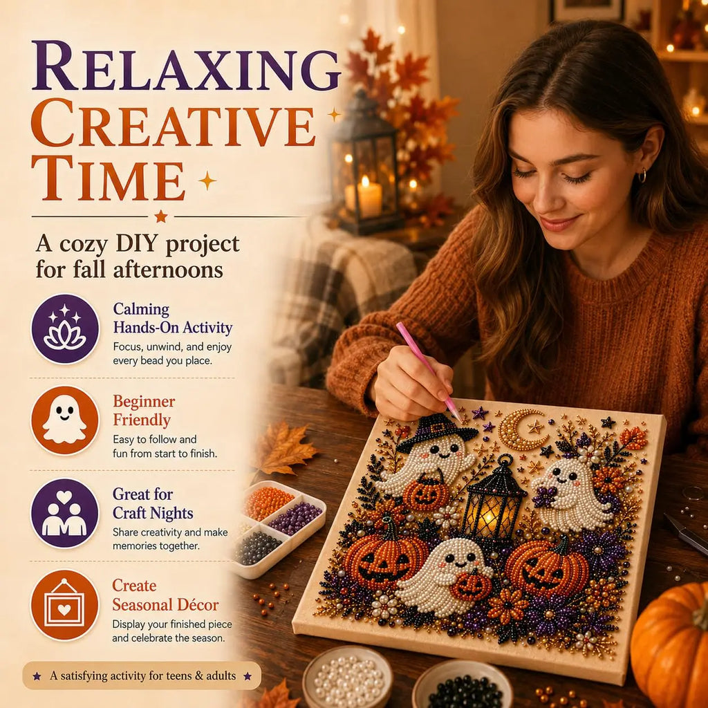 Halloween Diamond Art Craft Kit