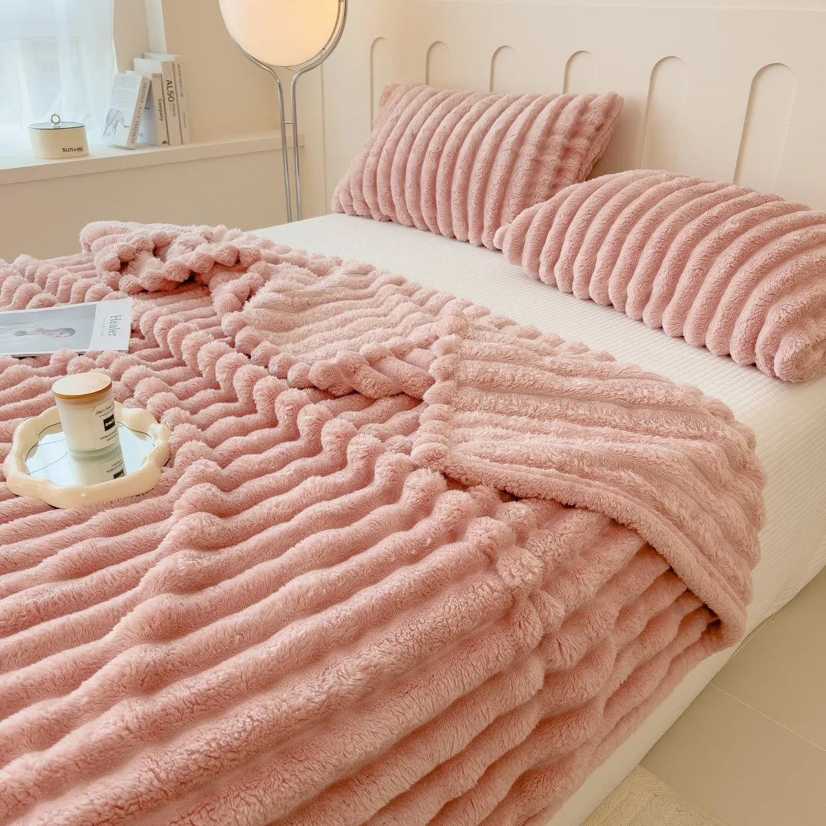 Cozy Chunky Throw Blanket