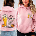 Skeleton Beer Halloween Hoodie – Spooky Graphic Pullover